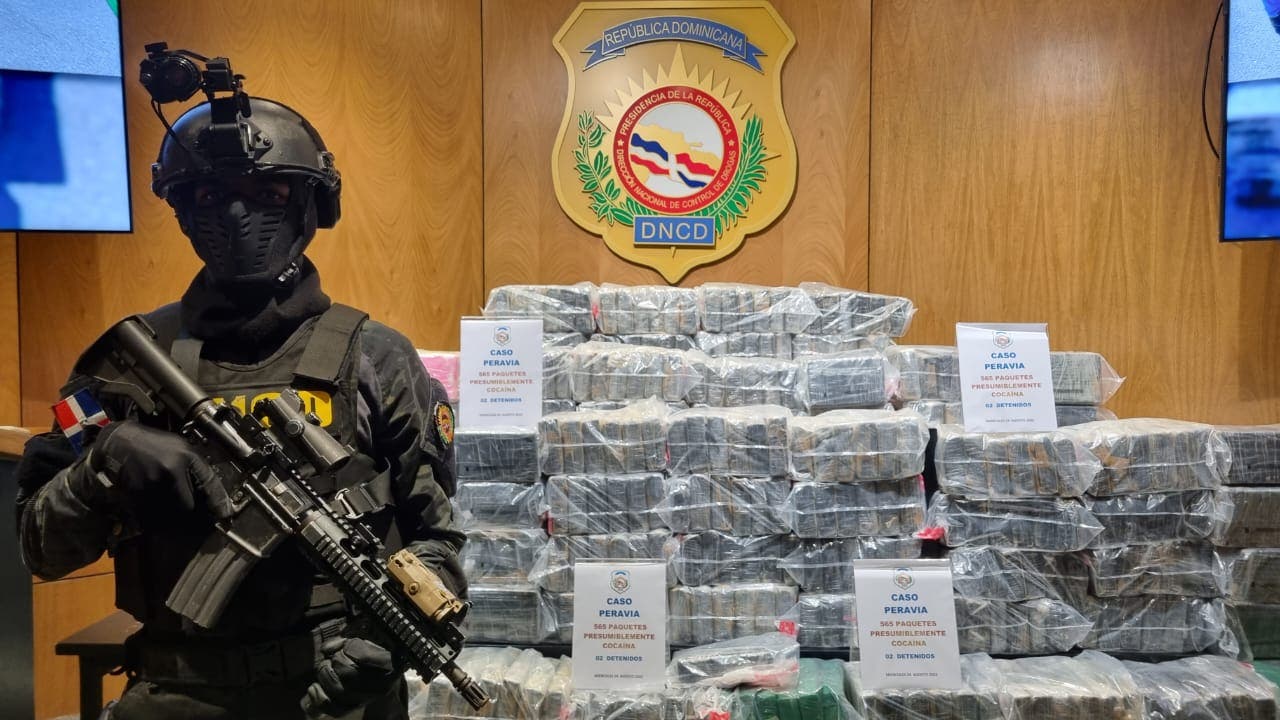 DNCD ocupa 565 paquetes de cocaína en Peravia