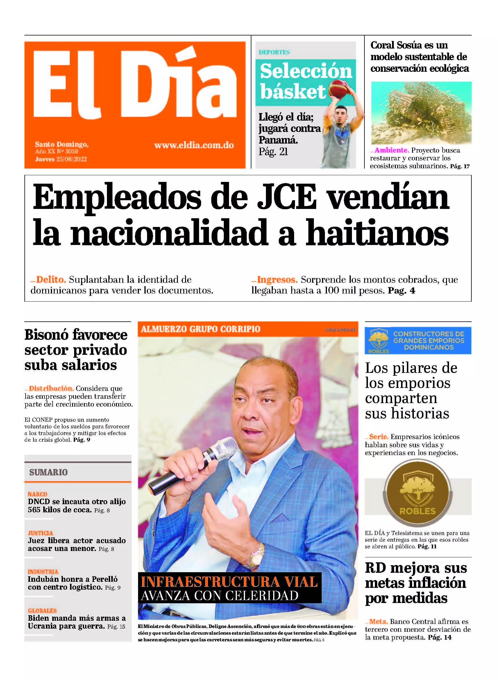 Portada impresa