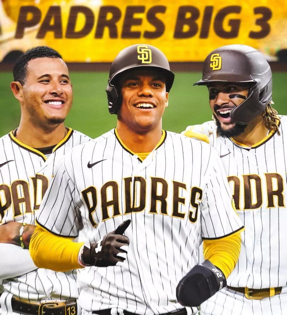 Machado, Tatis  y Soto, las bujías de San Diego