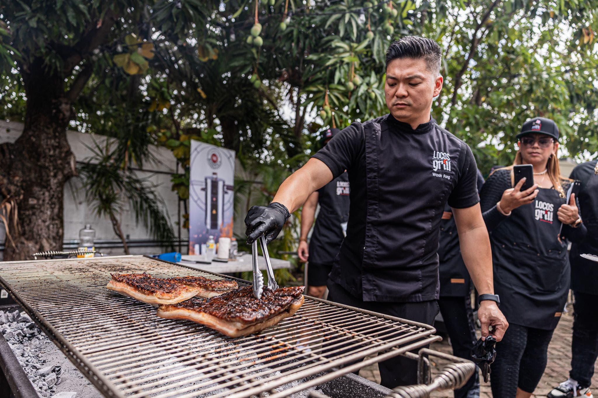 Waxin Fong, el chef de origen chino cuya pasión por el asado le cambió la vida