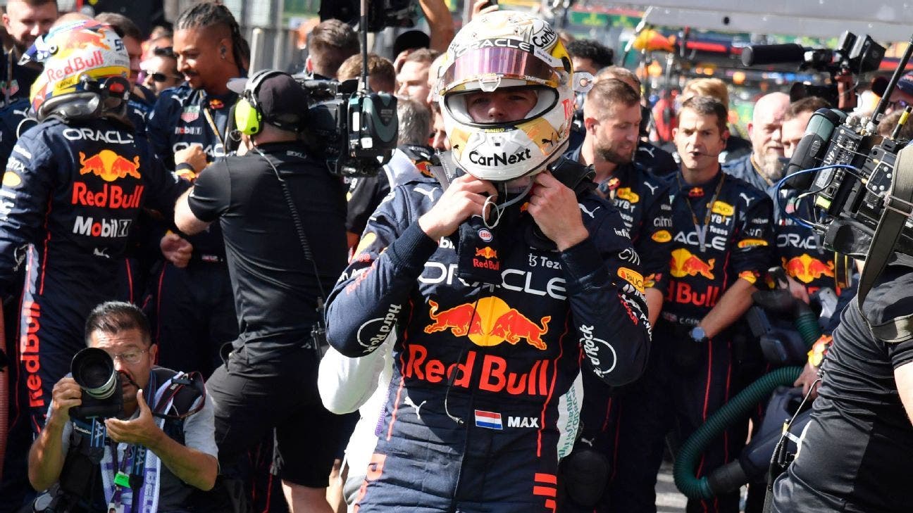 Verstappen refuerza más su liderato con doblete de Red Bull en Bélgica