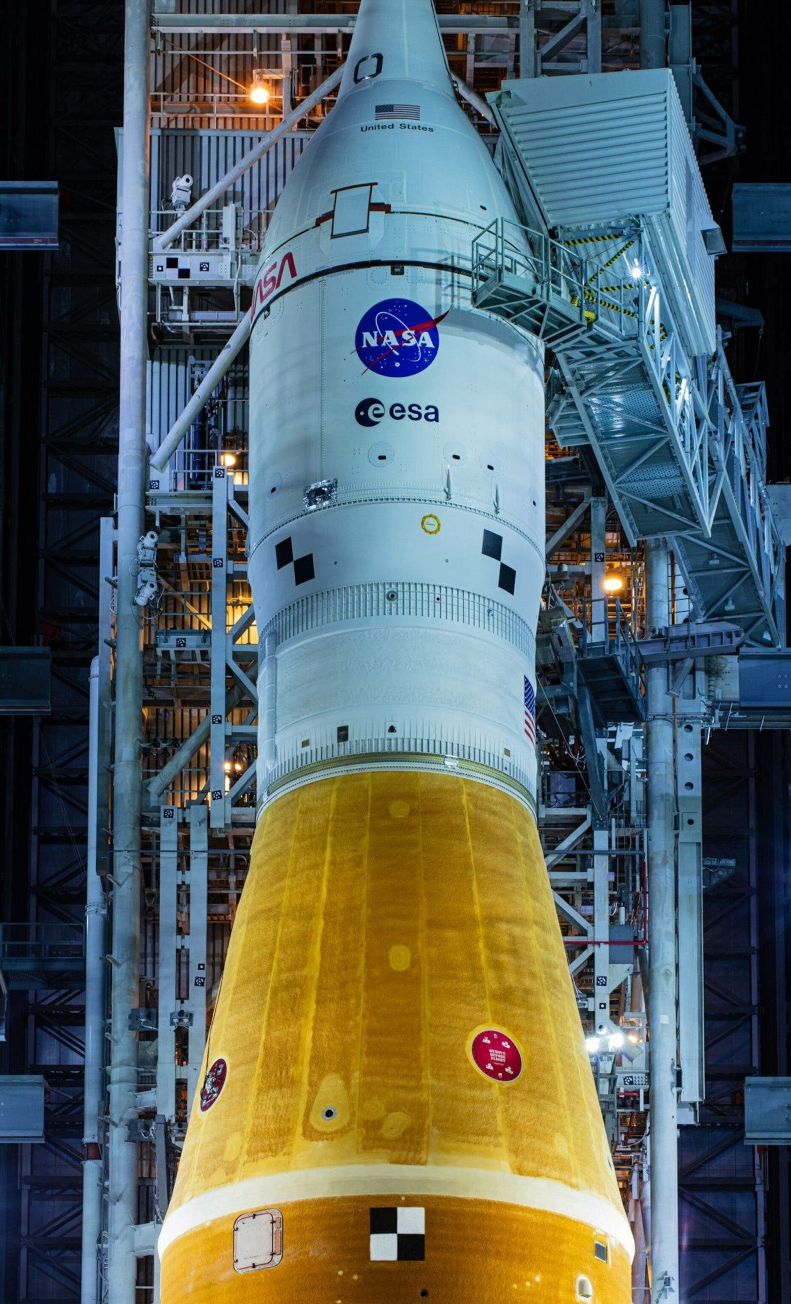 Cohete lunar de la NASA está listo para un importante vuelo