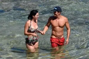 Katy Perry y Orlando Bloom veranean en la isla italiana de Ponza