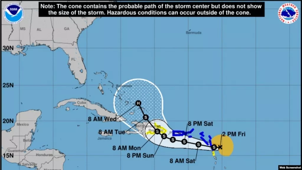 COE aumenta a 19 las provincias en alerta a causa de tormenta Fiona