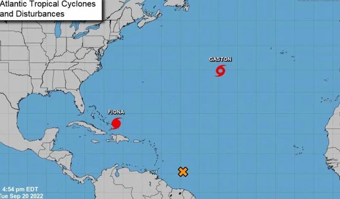La tormenta Gastón se forma en el Atlántico mientras Fiona amenaza a Bahamas