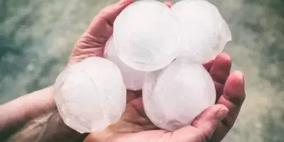 Por qué hay más tormentas de granizo con piedras más grandes