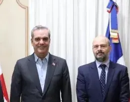 Nuevo jefe de misión FMI es recibido por Luis Abinader