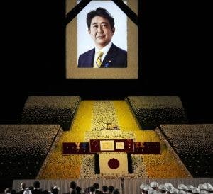 Japón da su último adiós a Shinzo Abe