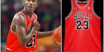 Camiseta de Michael Jordan es subastada por un récord de10.09 millones de dólares