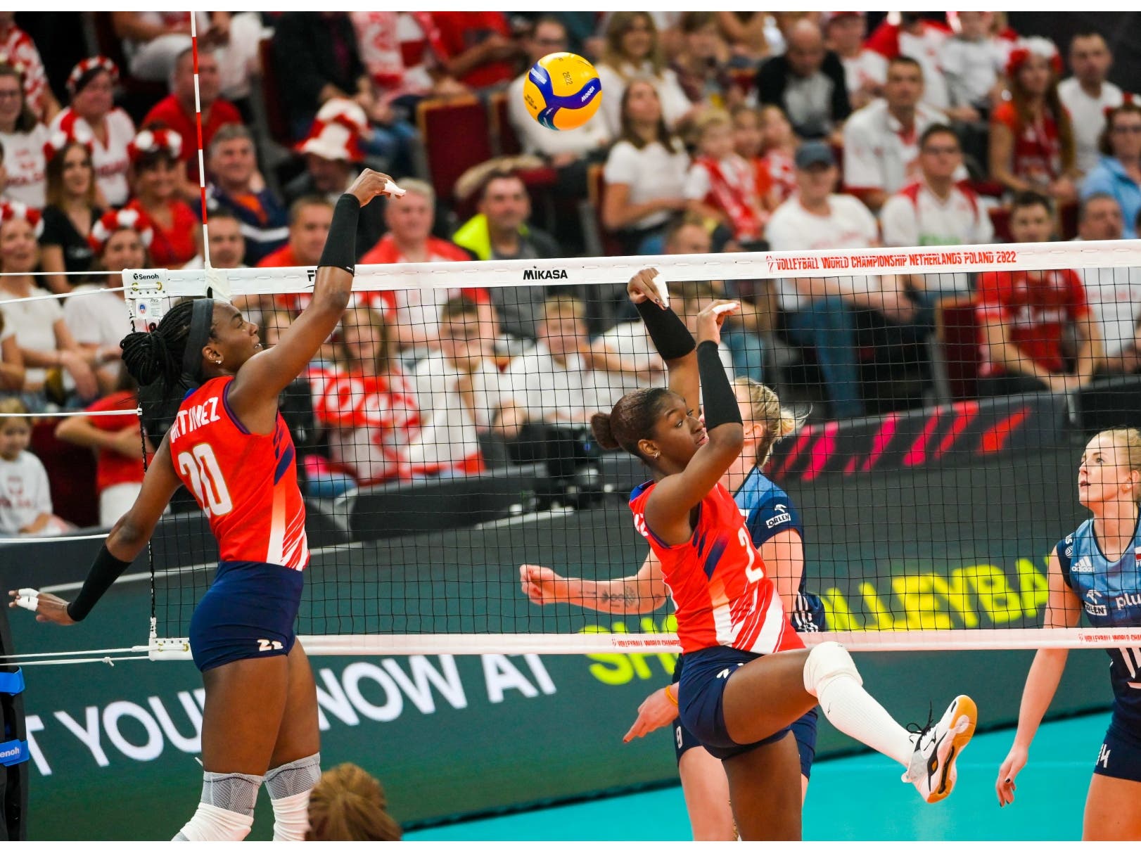 República Dominicana supera 3-1 a Polonia en  Mundial de Voleibol