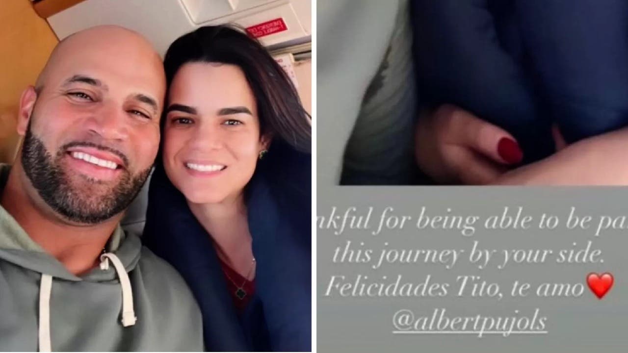 Albert Pujols confirma tiene relación amorosa con hija de Leonel Fernández