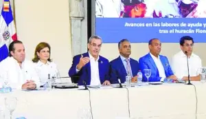 Gobierno estima daños por Fiona superan los RD$20 mil millones