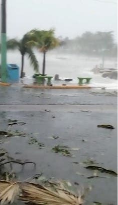 Huracán Fiona provoca fuerte viento y oleaje anormal en Bayahibe