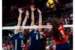 RD vence a equipo de Polonia 3-1, domina Grupo B del Mundial con 10 puntos