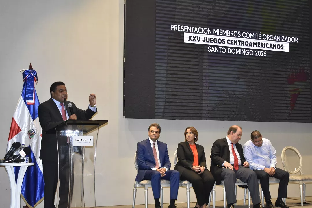 Presentan miembros Comité Organizador XXV Juegos Centroamericanos Santo Domingo 2026