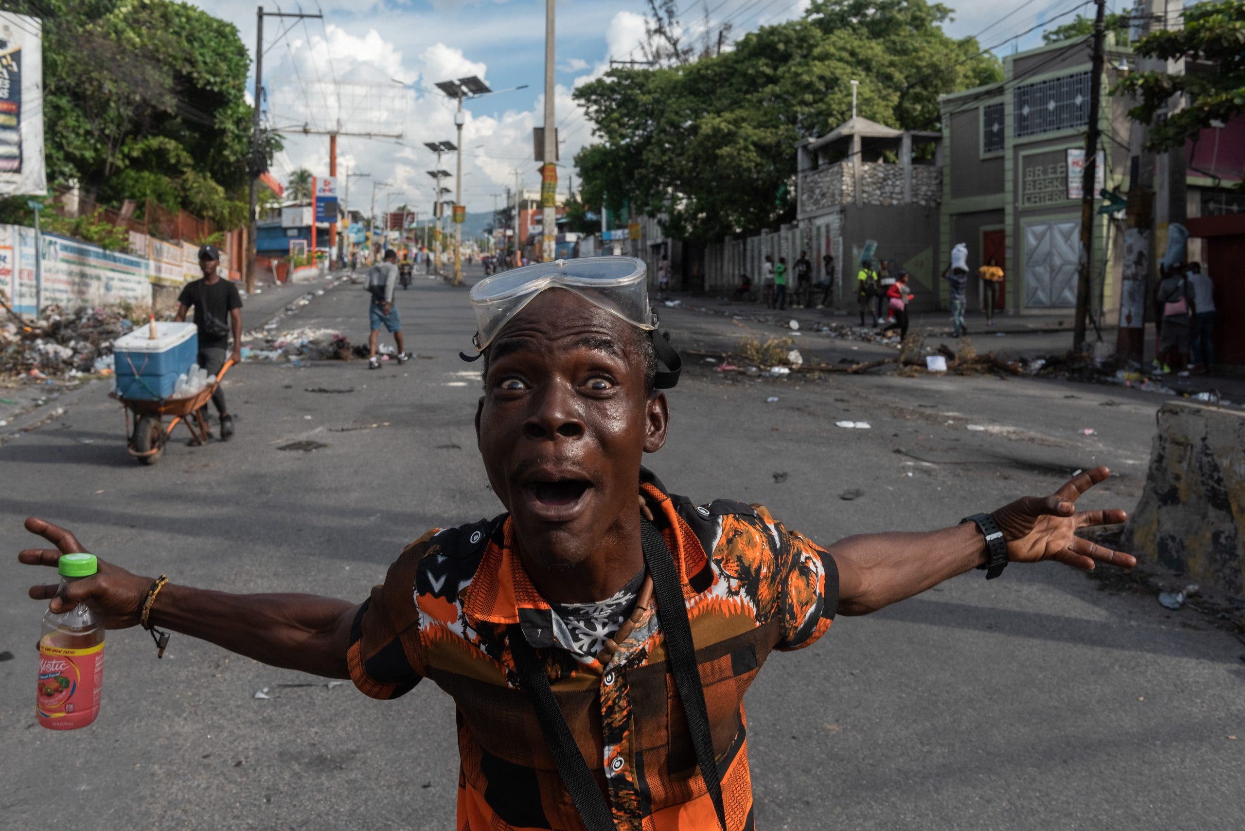 Haití, paralizado por huelga del transporte y escenario de masivas protestas