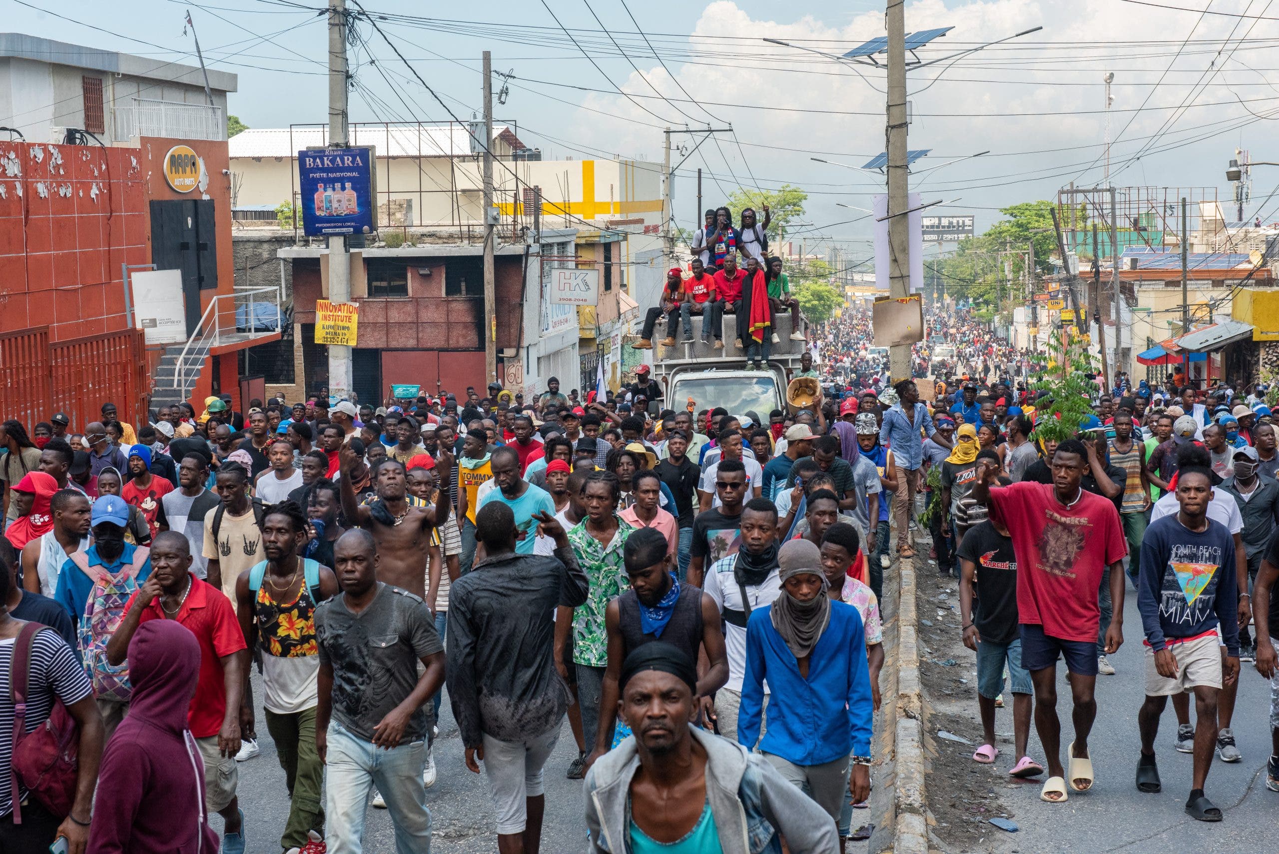 Afirman en Haití que el Gobierno planificó caos para justificar intervención