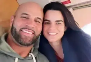 Nicole Fernández a Albert Pujols: ¨Agradecida de poder ser parte de este viaje, te amo¨