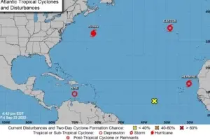 Se forma cerca de Cabo Verde Hermine, la octava tormenta tropical