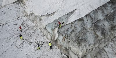 Se derriten glaciares de Suiza debido a cambio climático