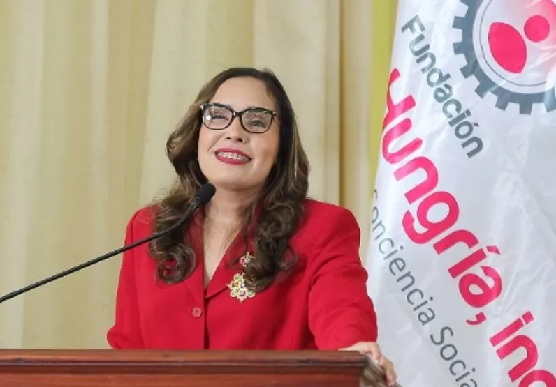 Francina Hungría, presidenta de la Fundación Francina.