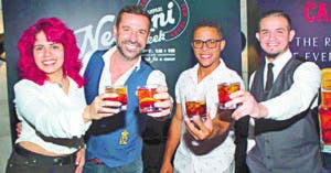 Campari e Imbibe celebraron los diez años de NegroniWeek