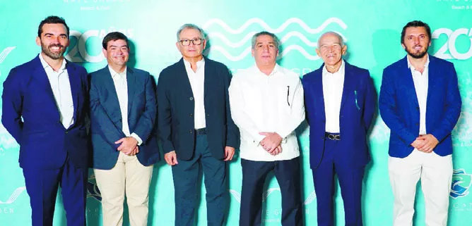 Javier Donoso, Rodrigo Medicis, Luis Carlos Serra, Fernando Hazoury, Manolo Dacorte y Joan Trilla.