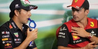 Checo y Leclerc centro atención  en GP de México