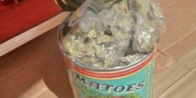 Ocupan 213 latas rellenas de marihuana en Puerto Haina