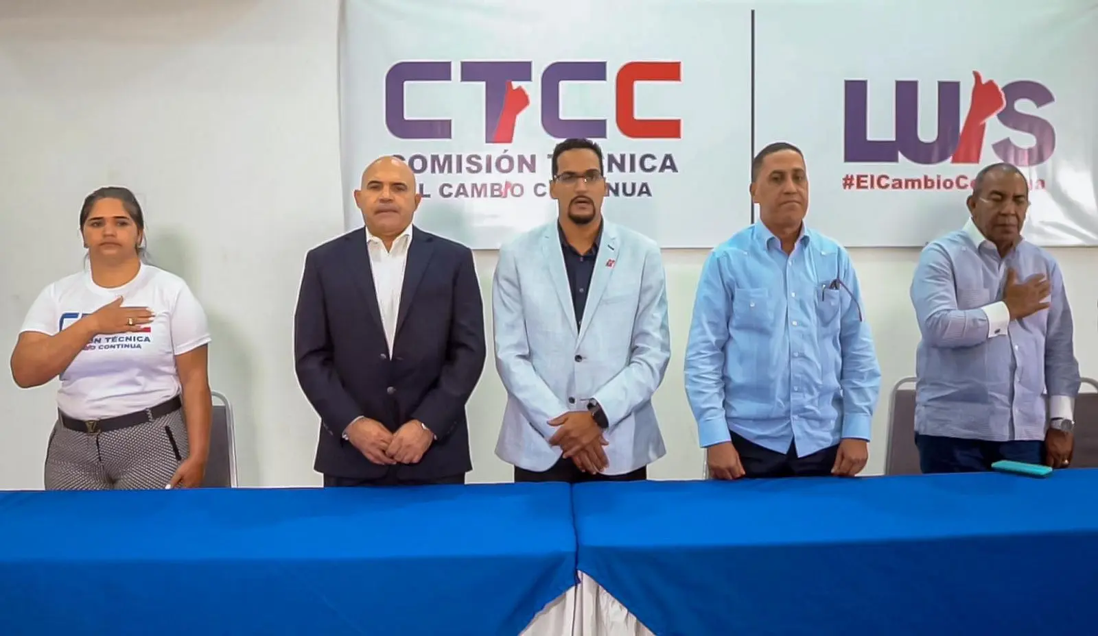 CTCC juramenta 120 técnicos y profesionales en apoyo a Luis Abinader en Bonao