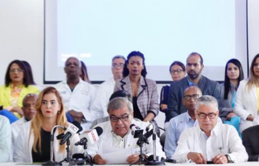 Médicos inician mañana paro de 48 horas en el Gran Santo Domingo y el Este