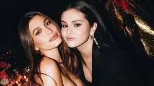 Selena Gómez y Hailey Bieber dejaron sus problemas de lado por el amor de Justin Bieber