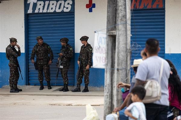 HRW, preocupada por retenes policiales que afectan votación en Brasil