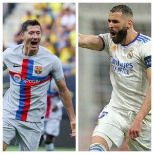 Benzema y Lewandowski, el duelo del gol en el Clásico entre Real Madrid y Barcelona