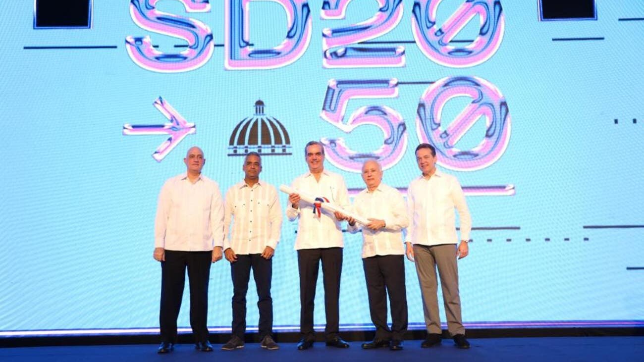 Abinader presenta estrategia de planificación y desarrollo sostenible Santo Domingo 2050