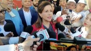 «Apuesten a mi», las declaraciones de Margarita tras votar en consulta PLD