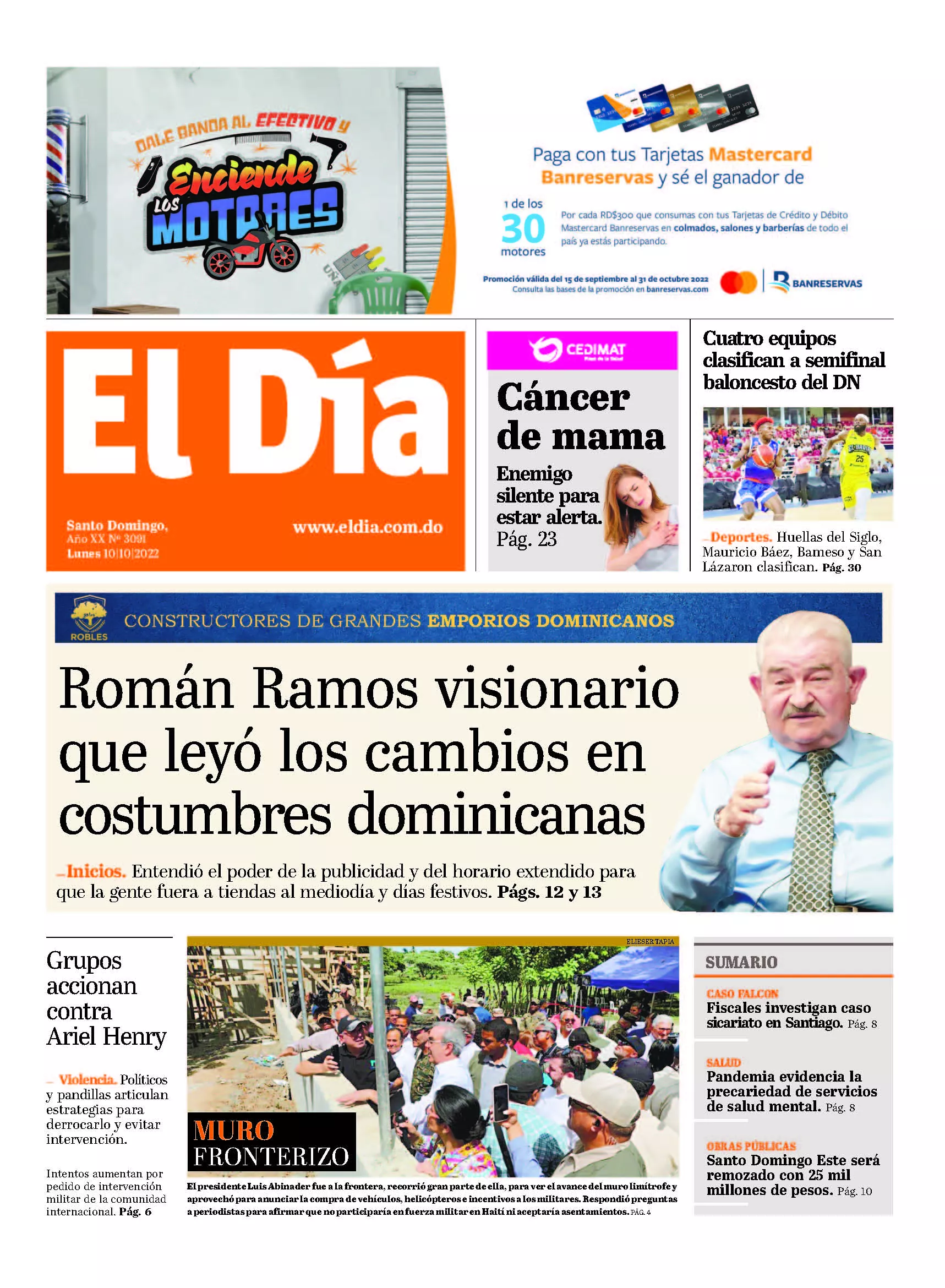 Portada impresa