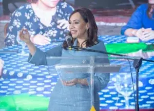 Karen Ricardo dice representa a los hombres y mujeres valiosos del PLD