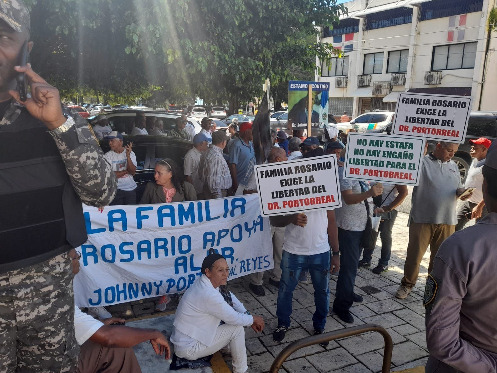 La familia Rosario dividida en acusación contra Portorreal