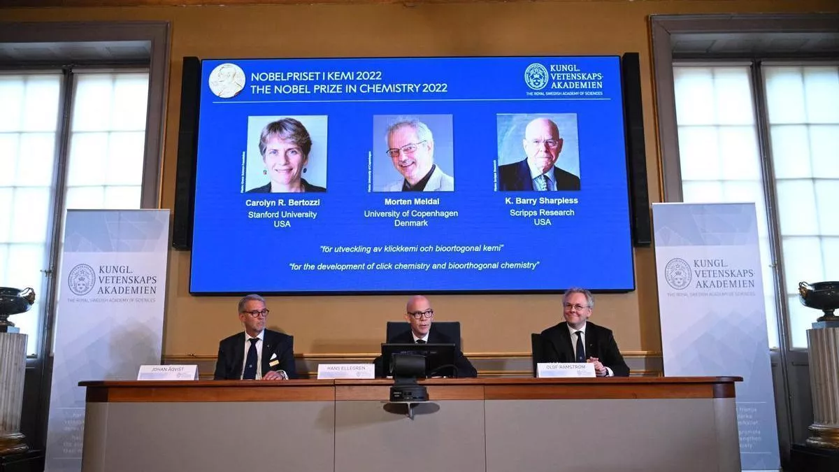 Nobel para “la química del clic”, un avance con aplicaciones contra el cáncer