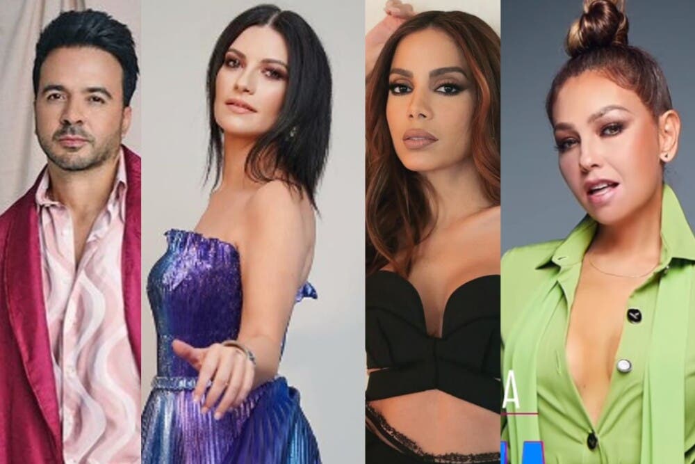 Anitta, Fonsi, Pausini y Thalía presentarán los Latin Grammy