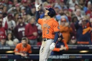 Jeremy Peña jonronea, Verlander gana al final de la Serie Mundial y Astros toman ventaja