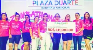 Emotivo zumbatón a beneficio de las Mujeres Solidarias