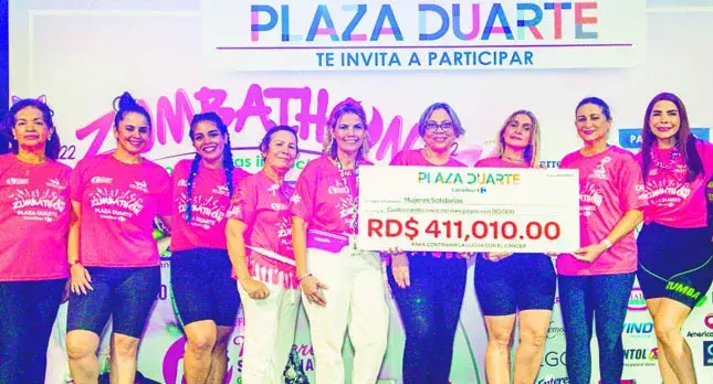 Emotivo zumbatón a beneficio de las Mujeres Solidarias