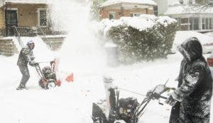 Se registra respiro en NY tras la cantidad de nieve