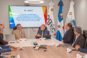 OGTIC e INABIE incorporarán nuevas tecnologías para fortalecer servicios estudiantiles y procesos administrativos