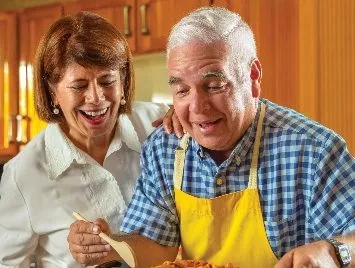 El alimento une a familias.