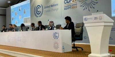 República Dominicana exige justicia climática en la COP27 Sharm