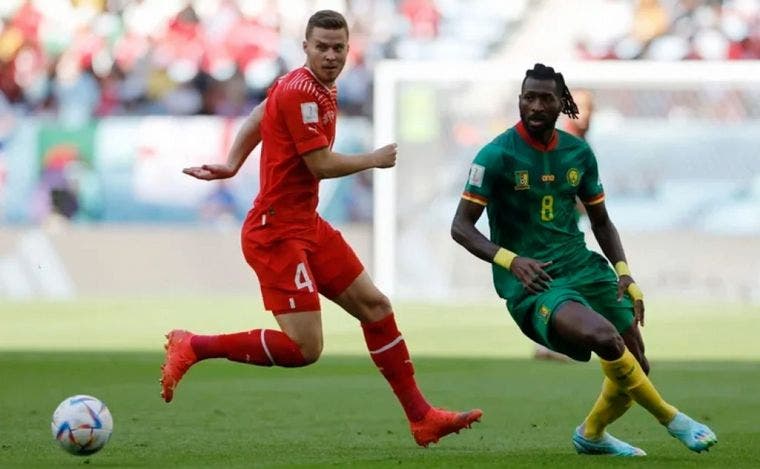 Suiza le gana a Camerún en la apertura del Grupo G en Mundial Qatar