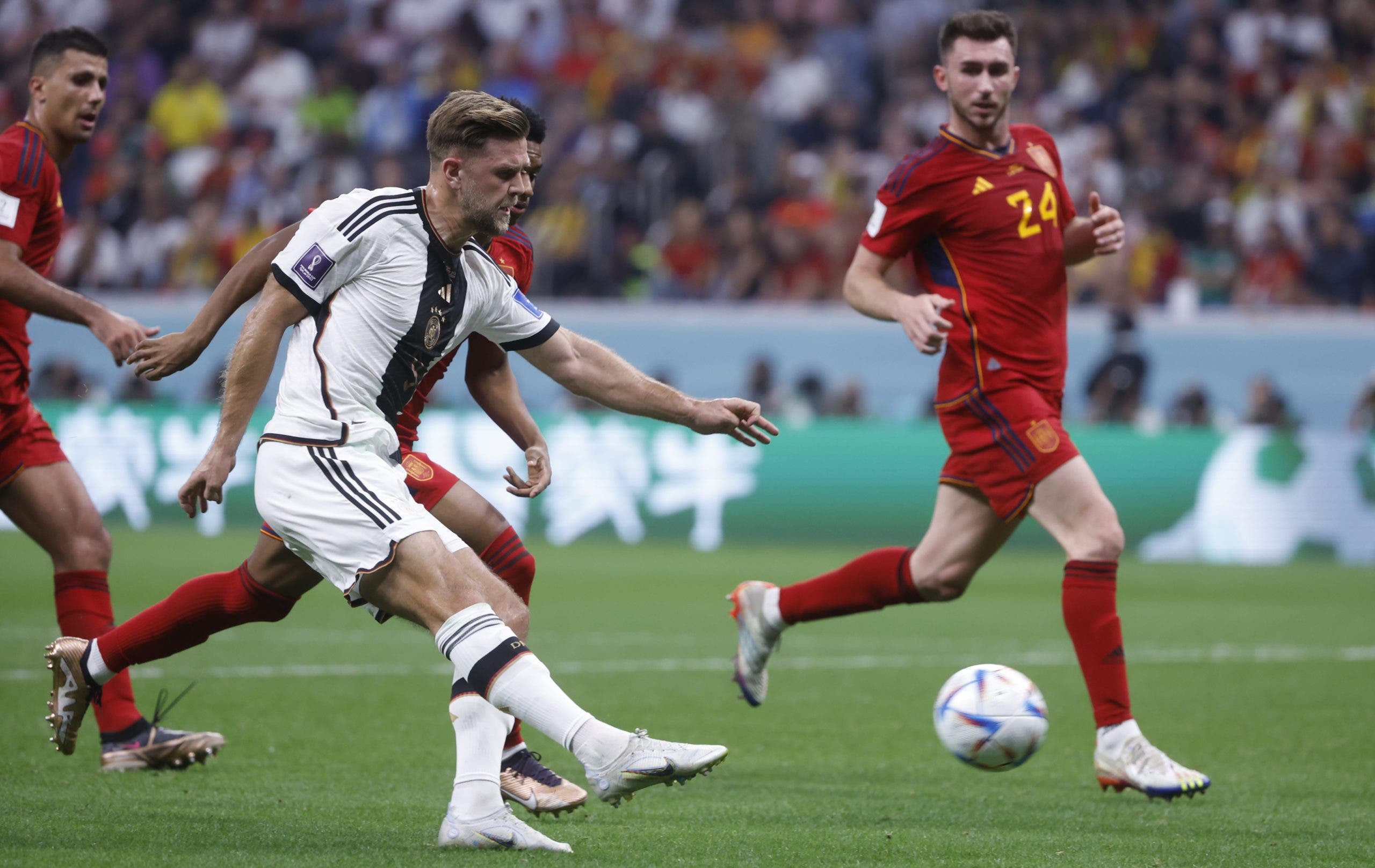 1-1- Alemania respira y España da por bueno el empate